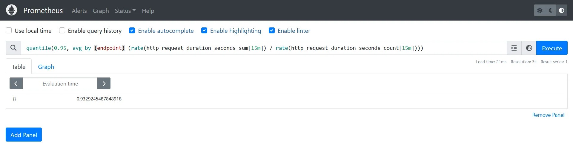 How to Calculate 95th Percentile of an average in Prometheus A Step